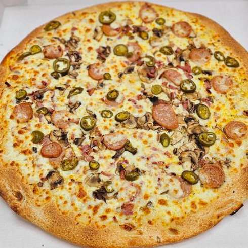 Bean & Sausage Pizza